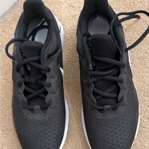 Nike Black and White Athletic Shoes